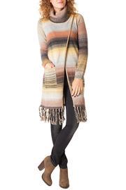  Colorful Turtleneck Poncho