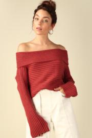 Benigna Off Shoulder Sweater