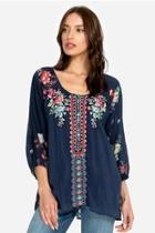  Sherry Embroidered Tunic