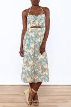 Print Cut Out Jumpsuit