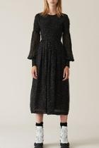  Georgette Smock Dress