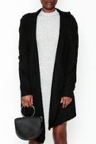  Black Hooded Sweater
