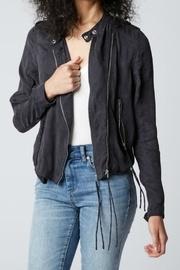  Black Silky Jacket
