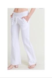  Linen Smocked Pants