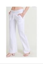  Linen Smocked Pants