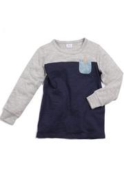  Long-sleeve Pocket Tee