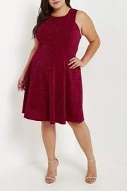  Red Glitter Dress