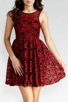  Red-n-refined Dress