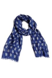  Turtles Fringed Scarf
