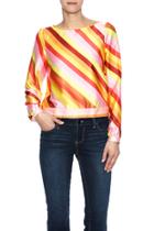  Diagonal Stripe Top