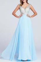  Chiffon A Line Gown