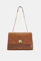  Suede & Leather Bag