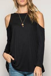  Cold Shoulder Basic Tunic