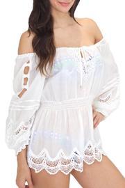  Peasant Top White
