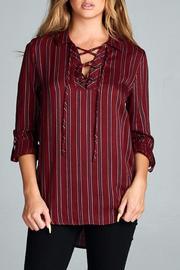  Tie Collar Top