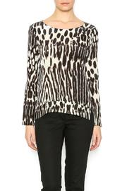  Leopard Silk Top