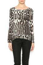  Leopard Silk Top