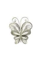  Butterfly Silver Brooch