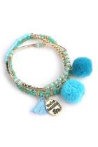  Pom Pom Bracelet