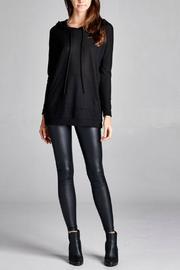  Hoodie Tunic Top