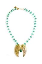  Double-wing Jade Necklace
