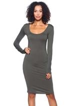  L/s Scoop Dress