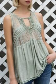 Lace Crochet Tank