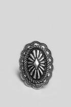  Etched Concho Ring