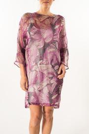  Floral Batwing Dress