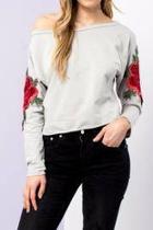  Embroidered Patch Top