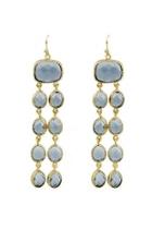  Long Stone Earring