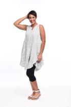 Stripe Empire Tunic