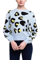 Boxy Leopard Sweater