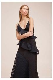  Polka-dot Ruffle Gown