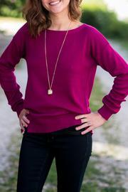  Tie Back Sweater