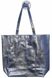  Amelia Metallic-leather Tote