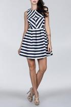  Nautical Stripe Dress
