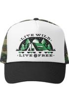  Live Wild Live Free Trucker Hat