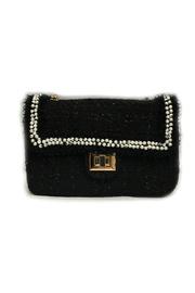  Chenille Chanel Bag W Pearl Trim