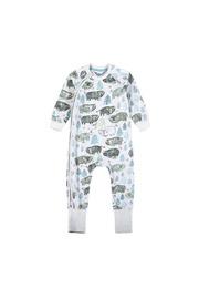  Classic Raglan Romper Bison