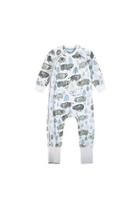  Classic Raglan Romper Bison
