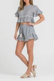  High-waist Tassel Shorts