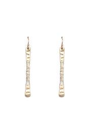  Hammered Stick Earrings
