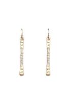  Hammered Stick Earrings