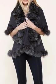  Fox Trim Poncho