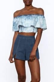  Acid Wash Crop Top