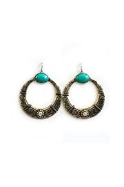  Boho Faux-turquoise Earring