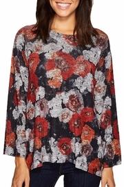  Poppy Print Top