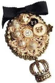  Gold Filigree Brooch