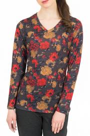  Fall Floral L/s Top